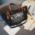 Grand sac fourre-tout en toile
