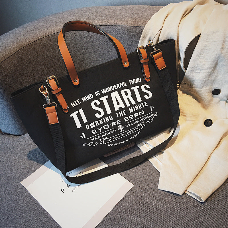 Grand sac fourre-tout en toile