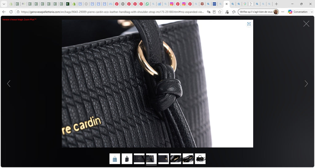 Sac à Main Pierre Cardin en Cuir Éco avec Bretelle — MS175-25188