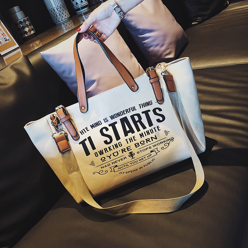 Grand sac fourre-tout en toile