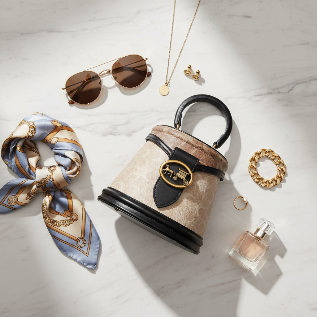 Flat lay marbre